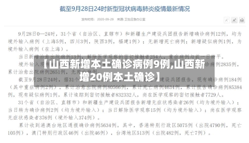 【山西新增本土确诊病例9例,山西新增20例本土确诊】-第2张图片