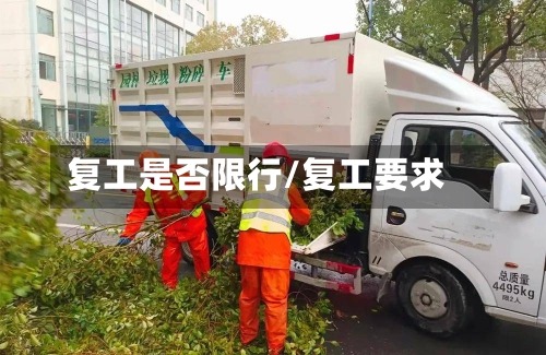 复工是否限行/复工要求