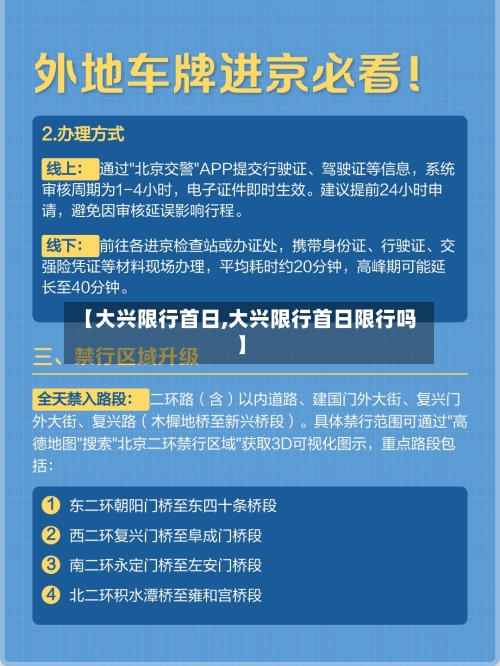 【大兴限行首日,大兴限行首日限行吗】