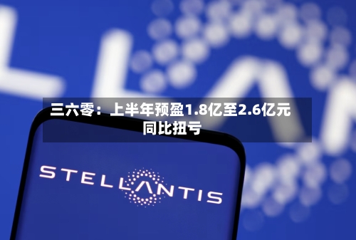 三六零:上半年预盈1.8亿至2.6亿元 同比扭亏