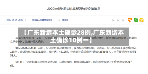 【广东新增本土确诊28例,广东新增本土确诊10例一】-第3张图片