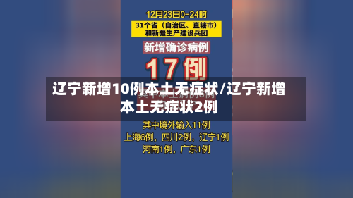 辽宁新增10例本土无症状/辽宁新增本土无症状2例-第2张图片