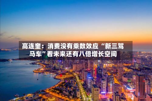 高连奎：消费没有乘数效应 “新三驾马车”看未来还有八倍增长空间