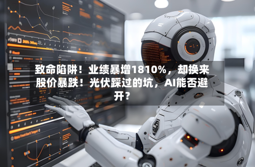 致命陷阱!业绩暴增1810%,却换来股价暴跌!光伏踩过的坑,AI能否避开?