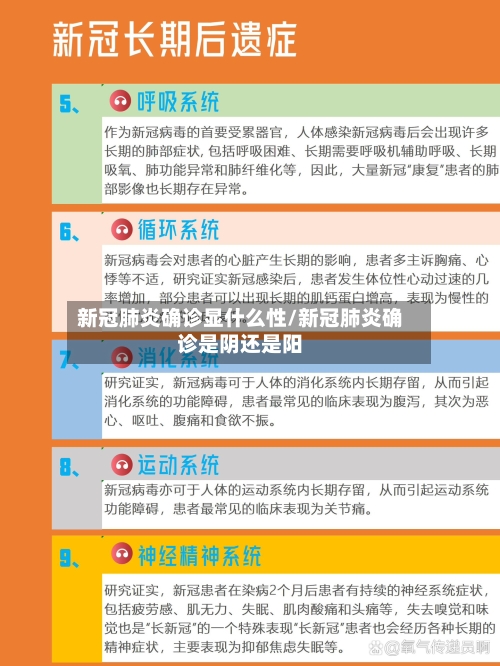 新冠肺炎确诊显什么性/新冠肺炎确诊是阴还是阳-第3张图片