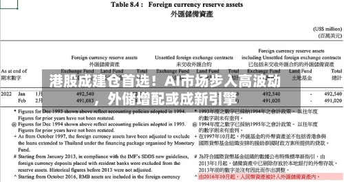 港股成建仓首选！AI市场步入高波动，外储增配或成新引擎-第2张图片