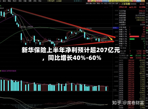 新华保险上半年净利预计超207亿元，同比增长40%-60%