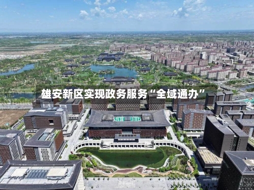 雄安新区实现政务服务“全域通办”-第3张图片