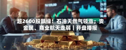 超2600股飘绿！石油天然气领涨；贵金属	、商业航天走弱｜开盘播报-第2张图片