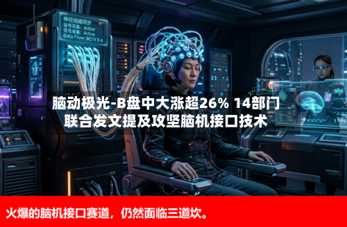 脑动极光-B盘中大涨超26% 14部门联合发文提及攻坚脑机接口技术-第1张图片