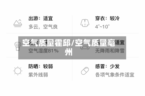 空气质量霍邱/空气质量亳州-第2张图片