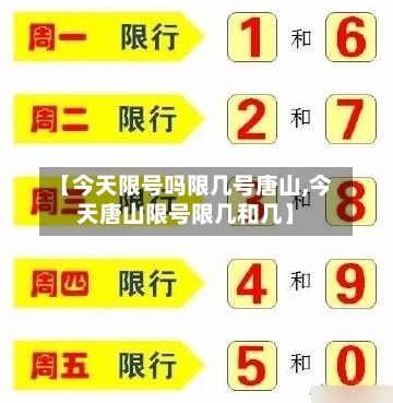 【今天限号吗限几号唐山,今天唐山限号限几和几】