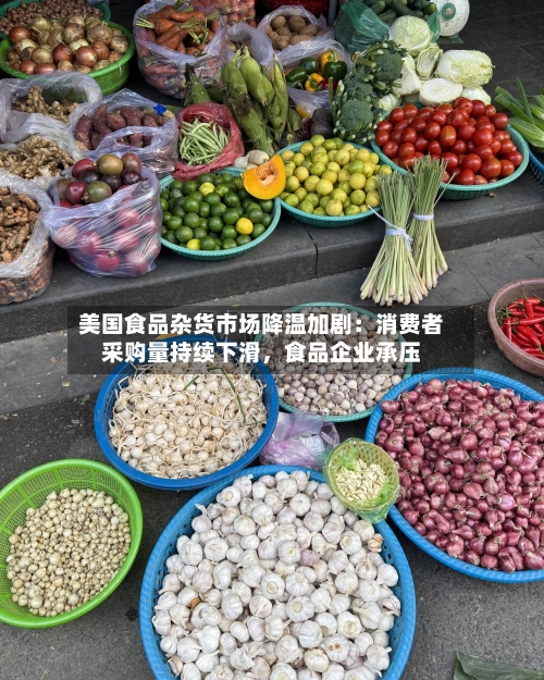 美国食品杂货市场降温加剧：消费者采购量持续下滑，食品企业承压-第3张图片