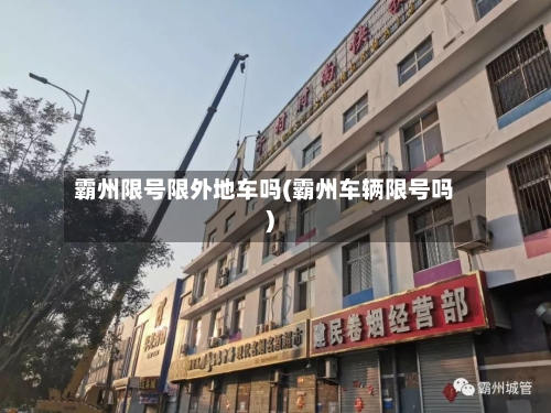 霸州限号限外地车吗(霸州车辆限号吗)