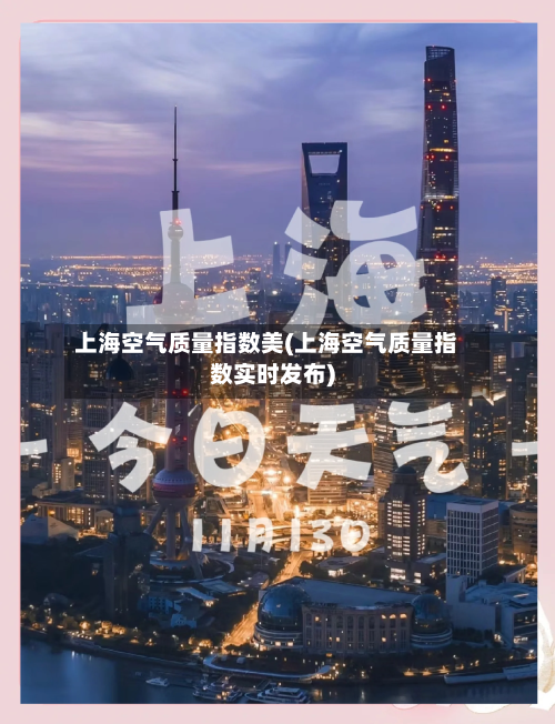 上海空气质量指数美(上海空气质量指数实时发布)-第2张图片