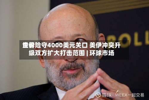 世界
金价险守4000美元关口 美伊冲突升级双方扩大打击范围 | 环球市场