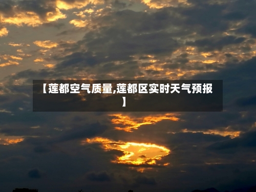 【莲都空气质量,莲都区实时天气预报】