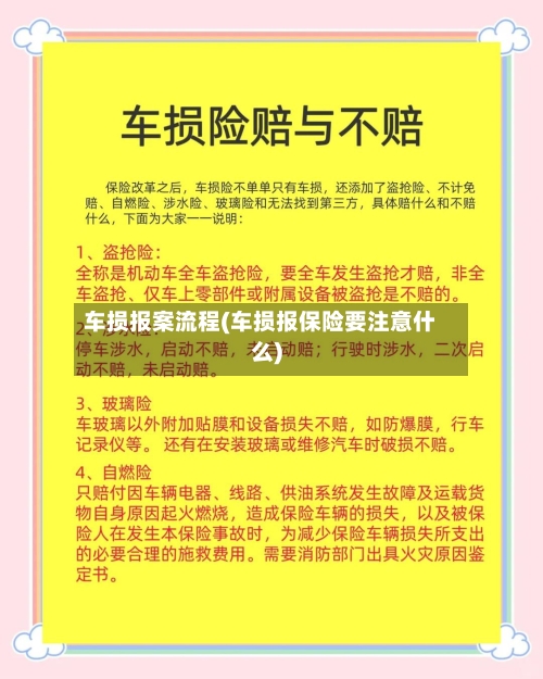 车损报案流程(车损报保险要注意什么)-第2张图片