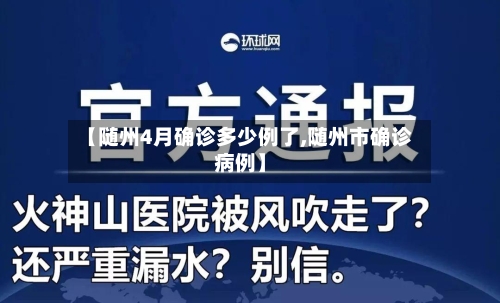 【随州4月确诊多少例了,随州市确诊病例】