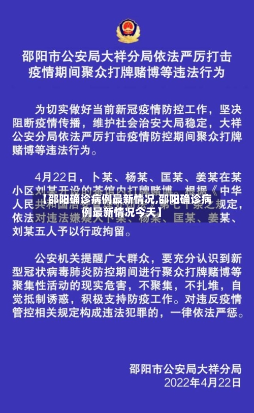 【邵阳确诊病例最新情况,邵阳确诊病例最新情况今天】-第2张图片
