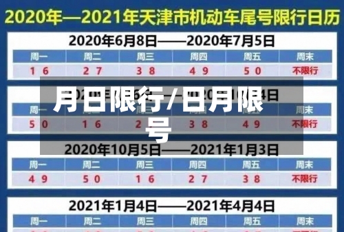 月日限行/日月限号-第3张图片