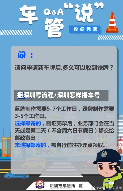 摇深圳号流程/深圳怎样摇车号