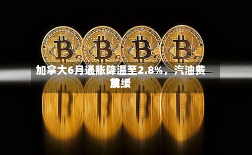 加拿大6月通胀降温至2.8%	，汽油费用放缓-第3张图片