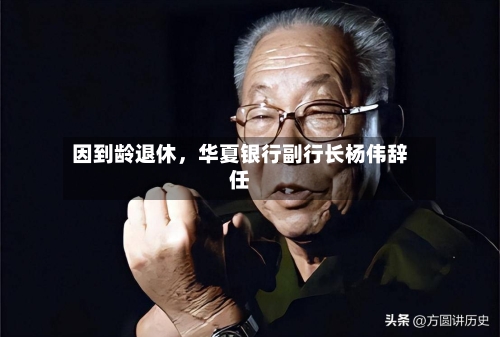 因到龄退休	，华夏银行副行长杨伟辞任-第2张图片