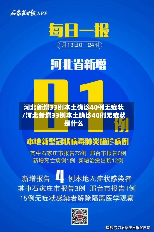 河北新增33例本土确诊40例无症状/河北新增33例本土确诊40例无症状是什么-第2张图片