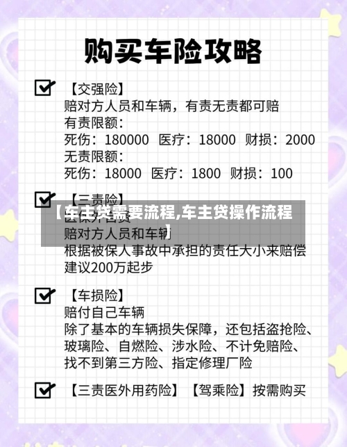 【车主贷需要流程,车主贷操作流程】-第3张图片