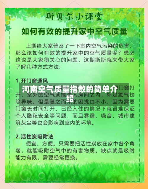 河南空气质量指数的简单介绍