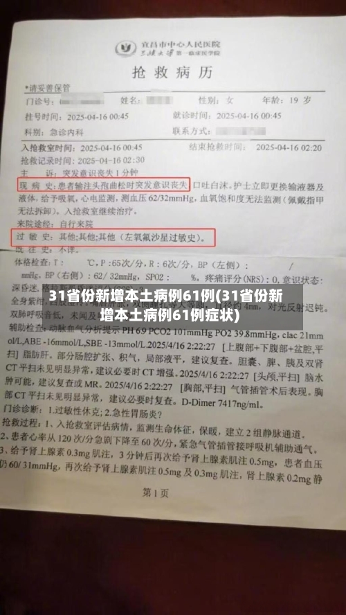 31省份新增本土病例61例(31省份新增本土病例61例症状)-第3张图片