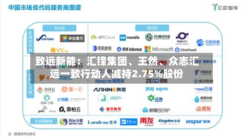 致远新能：汇锋集团、王然、众志汇远一致行动人减持2.75%股份-第2张图片