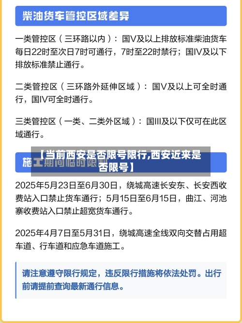 【当前西安是否限号限行,西安近来是否限号】-第2张图片