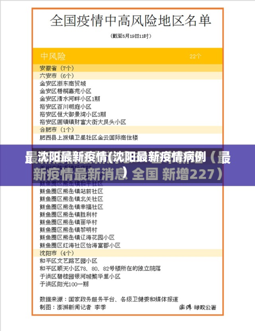 沈阳最新疫情(沈阳最新疫情病例)-第2张图片