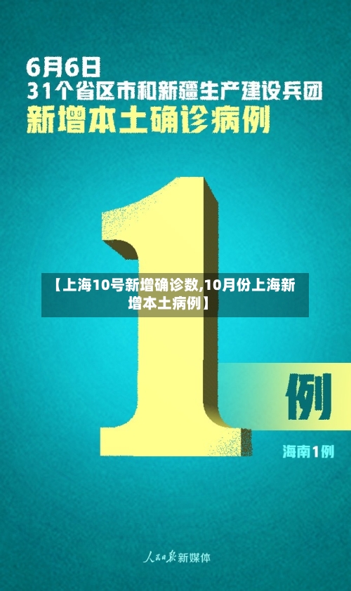 【上海10号新增确诊数,10月份上海新增本土病例】-第2张图片