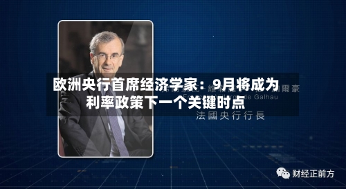 欧洲央行首席经济学家:9月将成为利率政策下一个关键时点-第3张图片