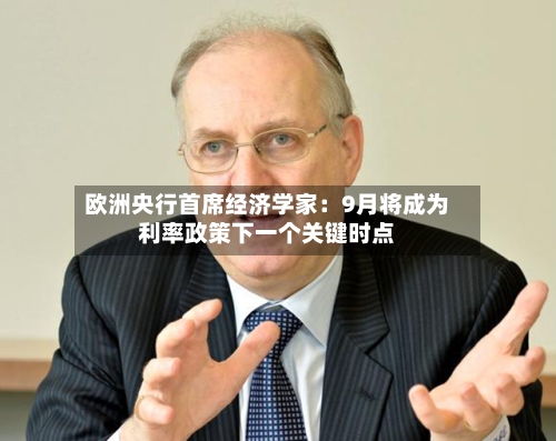 欧洲央行首席经济学家:9月将成为利率政策下一个关键时点-第2张图片