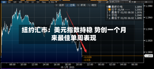 纽约汇市：美元指数持稳 势创一个月来最佳单周表现