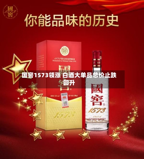 国窖1573领涨 白酒大单品总价止跌回升