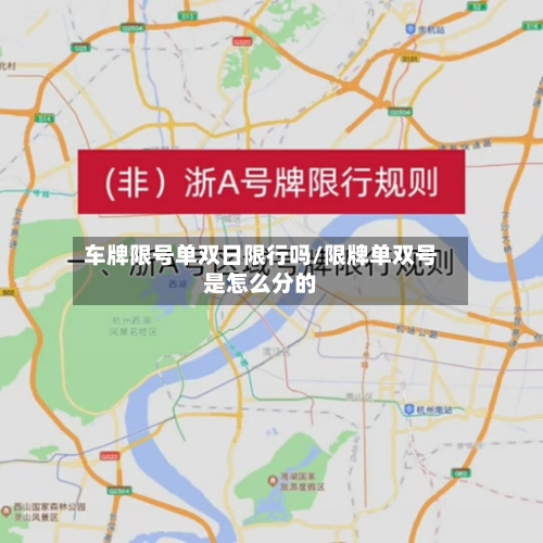 车牌限号单双日限行吗/限牌单双号是怎么分的-第3张图片