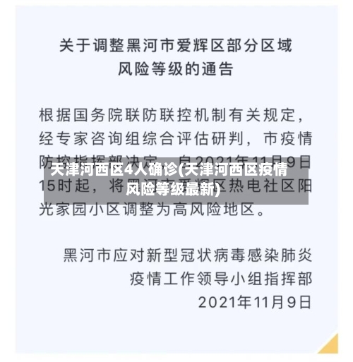 天津河西区4人确诊(天津河西区疫情风险等级最新)-第2张图片