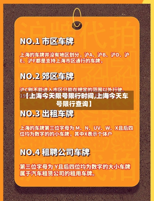 【上海今天限号限行时间,上海今天车号限行查询】