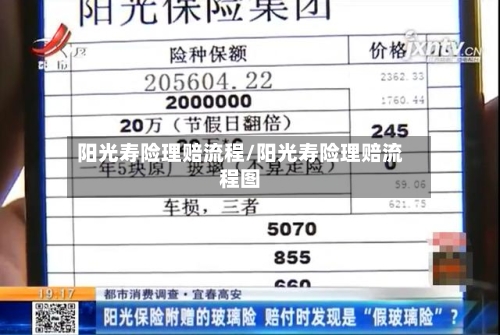 阳光寿险理赔流程/阳光寿险理赔流程图