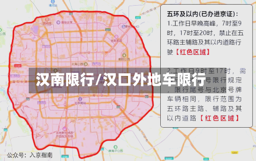 汉南限行/汉口外地车限行