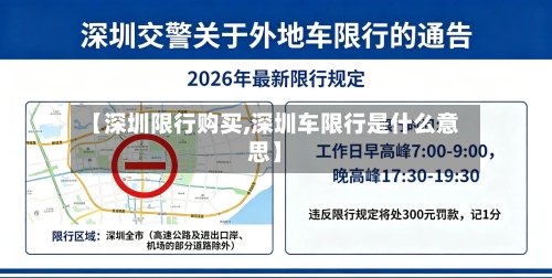 【深圳限行购买,深圳车限行是什么意思】