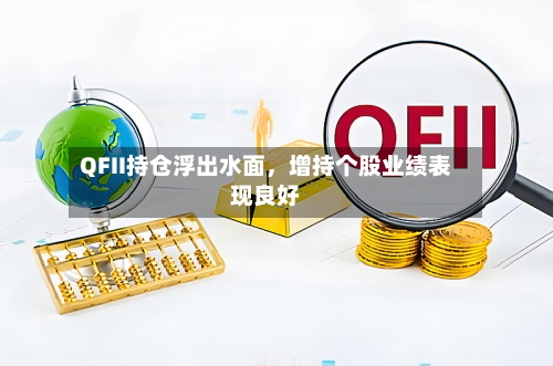 QFII持仓浮出水面	，增持个股业绩表现良好-第2张图片